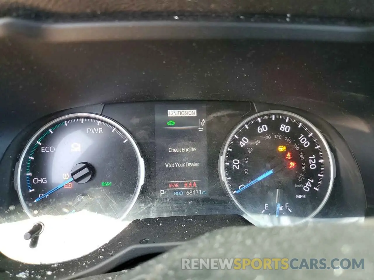 9 Фотография поврежденного автомобиля 4T3RWRFV4MU018354 TOYOTA RAV4 2021