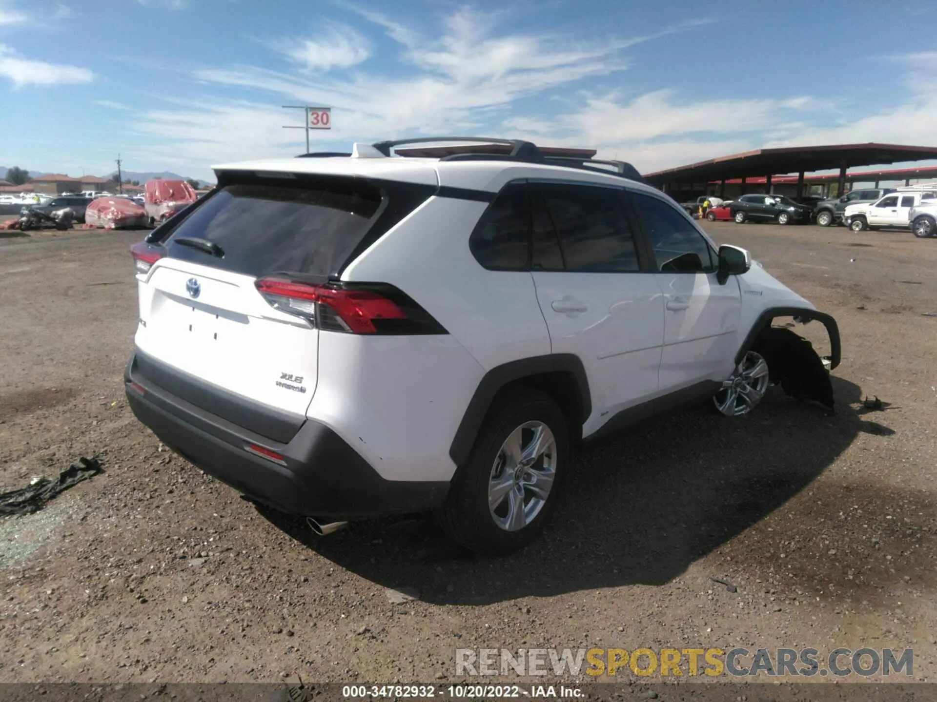 4 Photograph of a damaged car 4T3RWRFV4MU035512 TOYOTA RAV4 2021