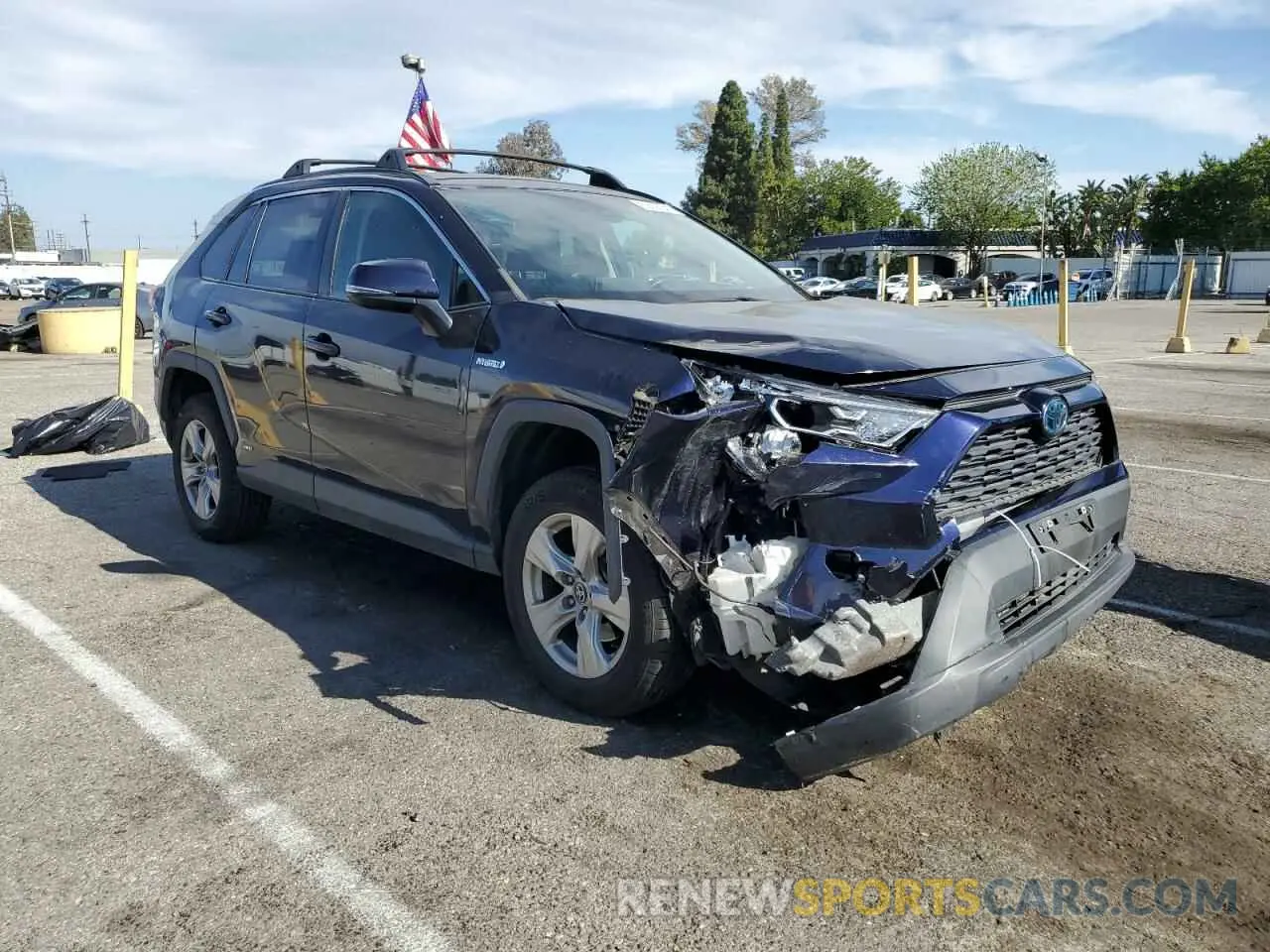 4 Фотография поврежденного автомобиля 4T3RWRFV4MU043125 TOYOTA RAV4 2021