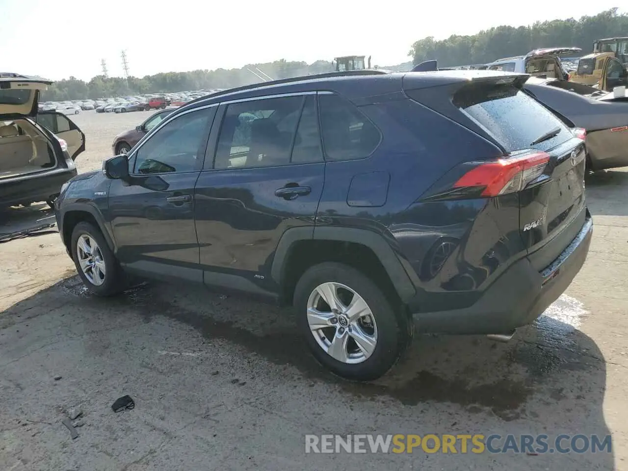 2 Photograph of a damaged car 4T3RWRFV5MU027435 TOYOTA RAV4 2021