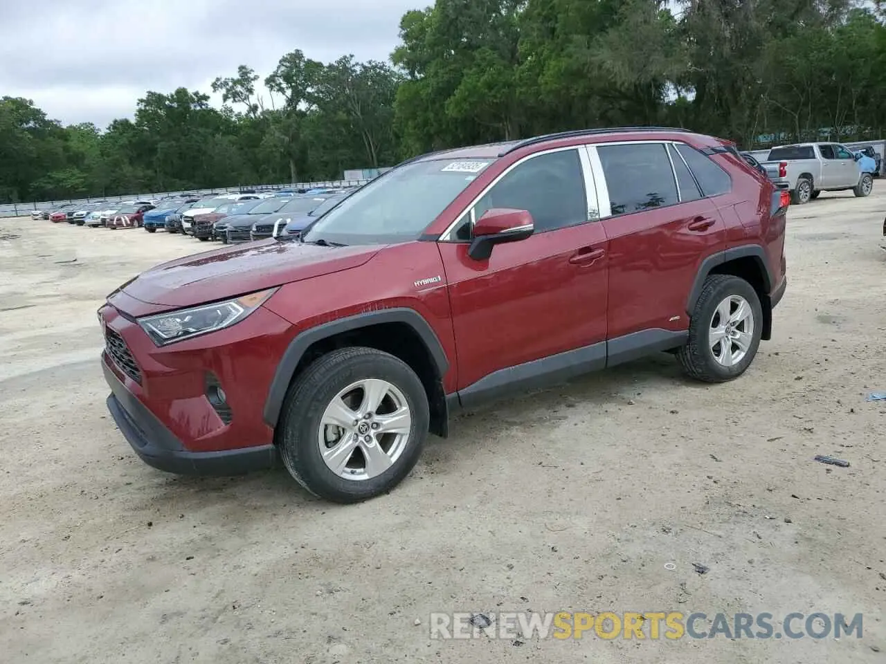 1 Фотография поврежденного автомобиля 4T3RWRFV5MU036006 TOYOTA RAV4 2021