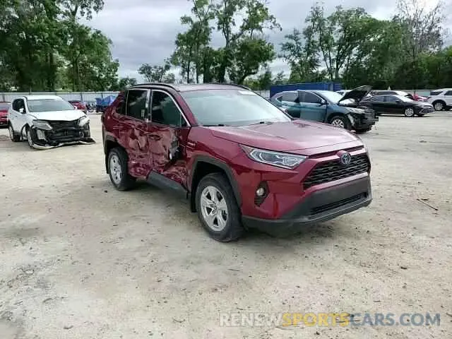 11 Фотография поврежденного автомобиля 4T3RWRFV5MU036006 TOYOTA RAV4 2021