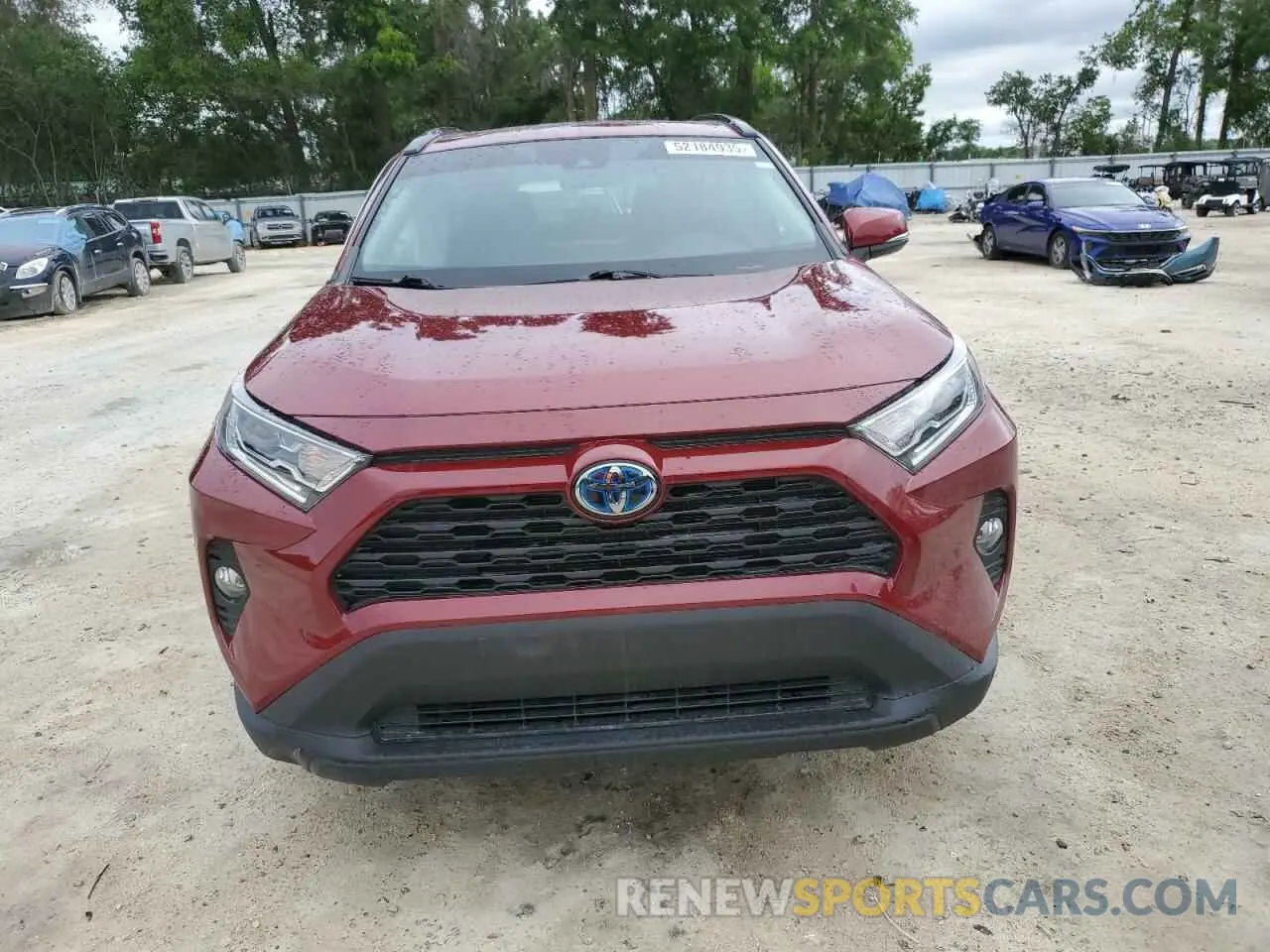 5 Фотография поврежденного автомобиля 4T3RWRFV5MU036006 TOYOTA RAV4 2021