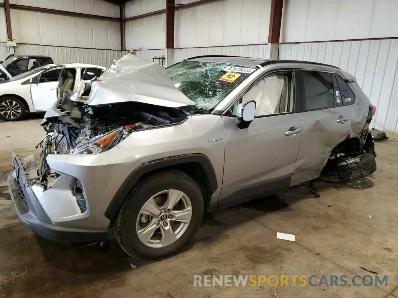 1 Фотография поврежденного автомобиля 4T3RWRFV5MU046258 TOYOTA RAV4 2021