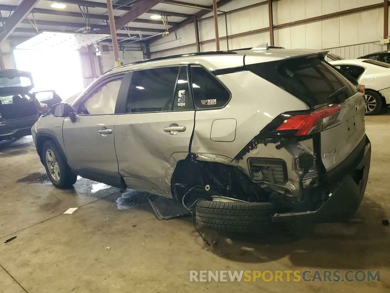 2 Фотография поврежденного автомобиля 4T3RWRFV5MU046258 TOYOTA RAV4 2021