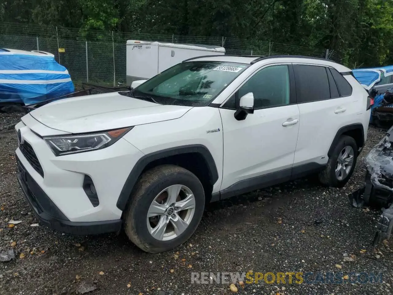 1 Photograph of a damaged car 4T3RWRFV6MU030389 TOYOTA RAV4 2021