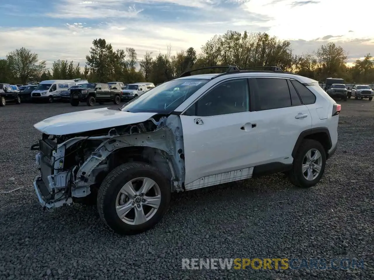 1 Photograph of a damaged car 4T3RWRFV6MU047483 TOYOTA RAV4 2021