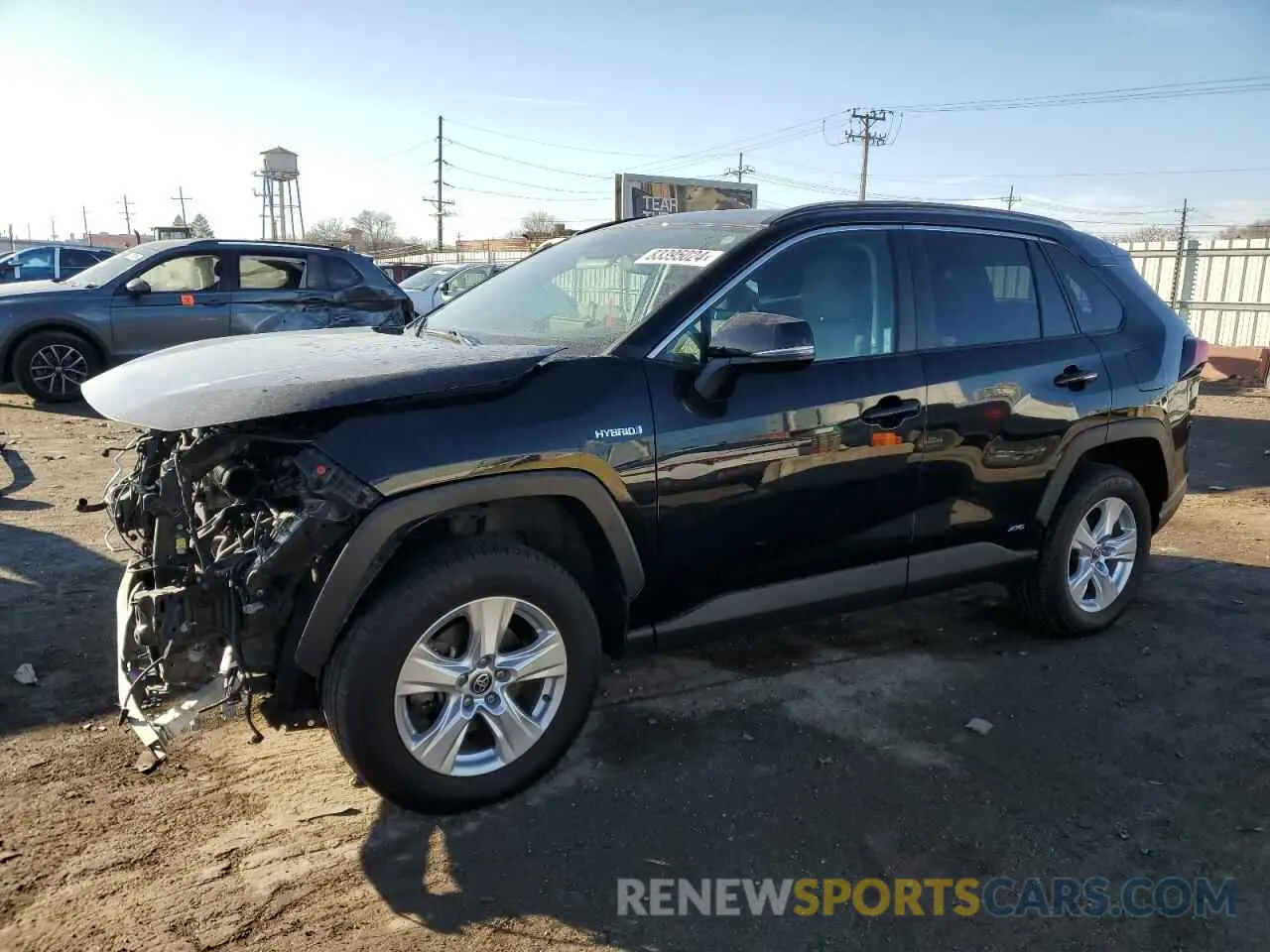 1 Photograph of a damaged car 4T3RWRFV7MU023984 TOYOTA RAV4 2021