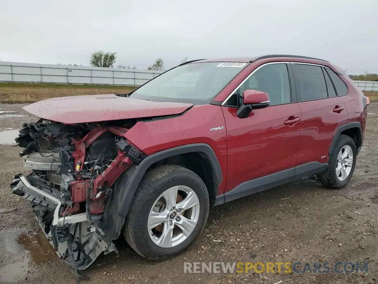 1 Фотография поврежденного автомобиля 4T3RWRFV8MU043385 TOYOTA RAV4 2021