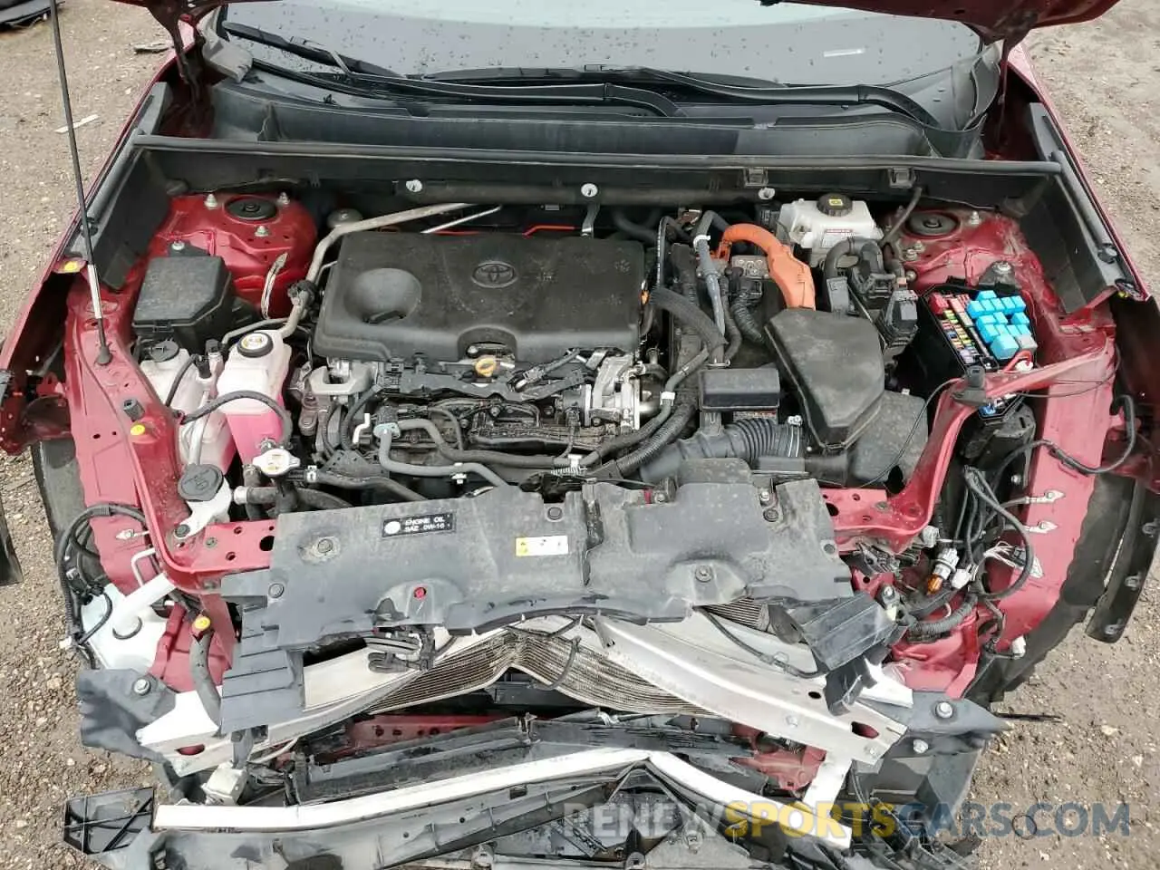 13 Фотография поврежденного автомобиля 4T3RWRFV8MU043385 TOYOTA RAV4 2021