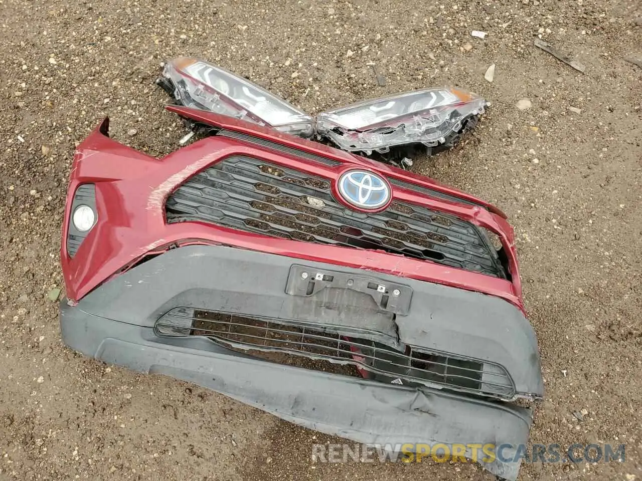 14 Фотография поврежденного автомобиля 4T3RWRFV8MU043385 TOYOTA RAV4 2021