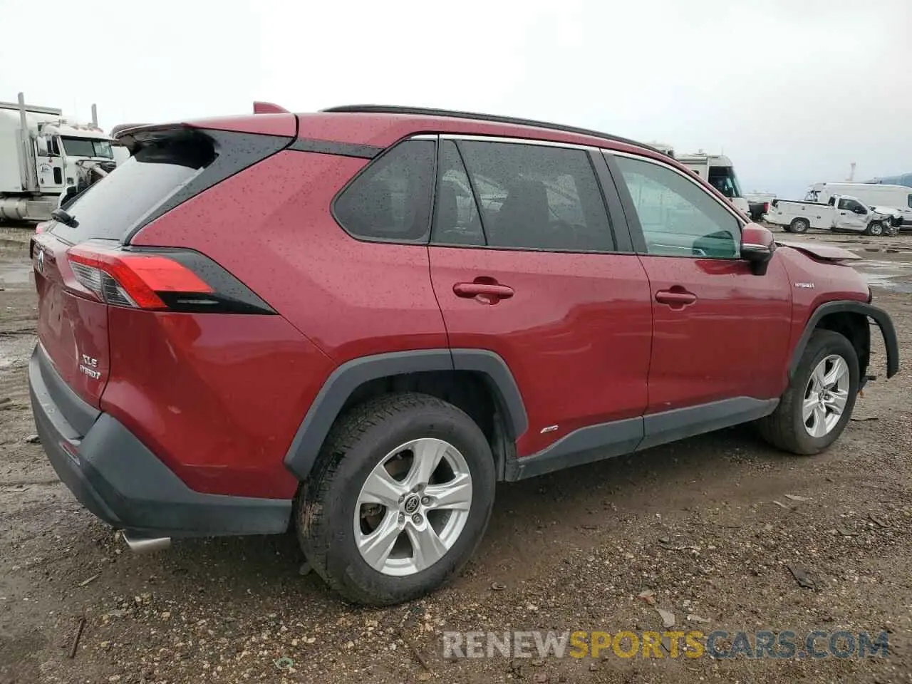 3 Фотография поврежденного автомобиля 4T3RWRFV8MU043385 TOYOTA RAV4 2021