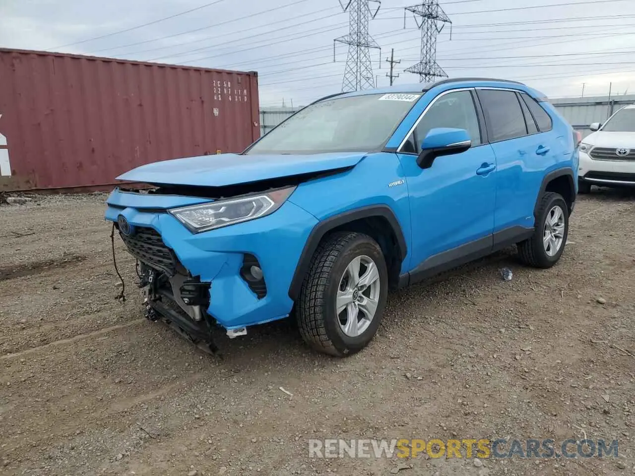 1 Фотография поврежденного автомобиля 4T3RWRFVXMU017533 TOYOTA RAV4 2021