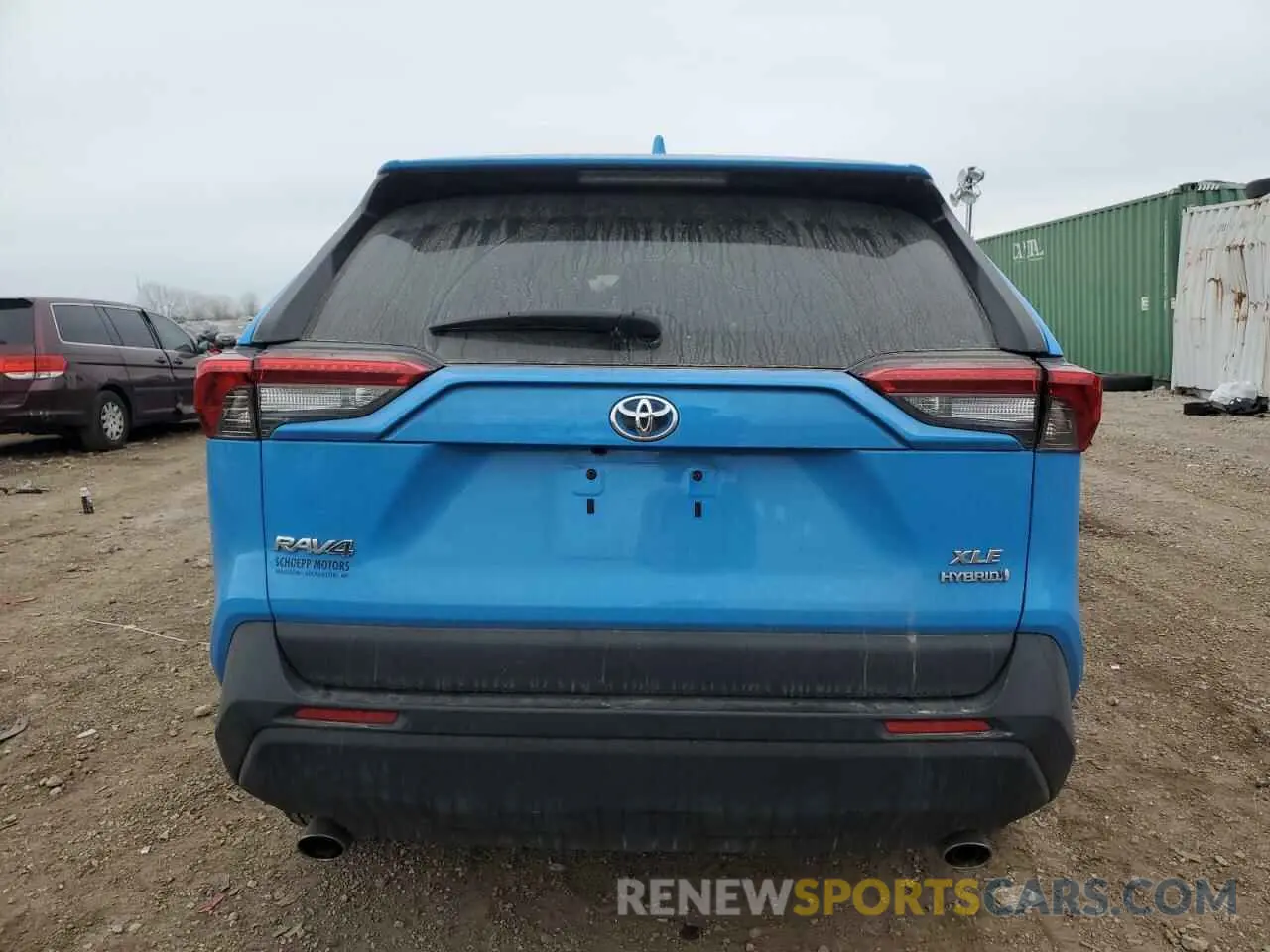 6 Фотография поврежденного автомобиля 4T3RWRFVXMU017533 TOYOTA RAV4 2021