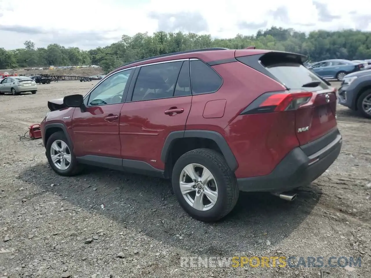 2 Фотография поврежденного автомобиля 4T3RWRFVXMU048734 TOYOTA RAV4 2021