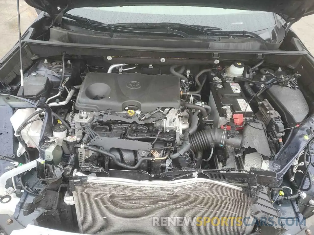12 Фотография поврежденного автомобиля JTMA1RFV2MD071854 TOYOTA RAV4 2021