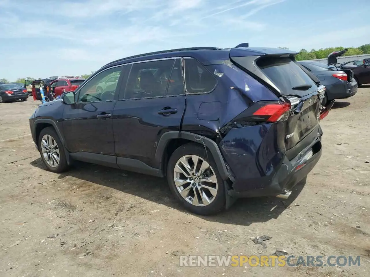 2 Фотография поврежденного автомобиля JTMA1RFV2MD072292 TOYOTA RAV4 2021