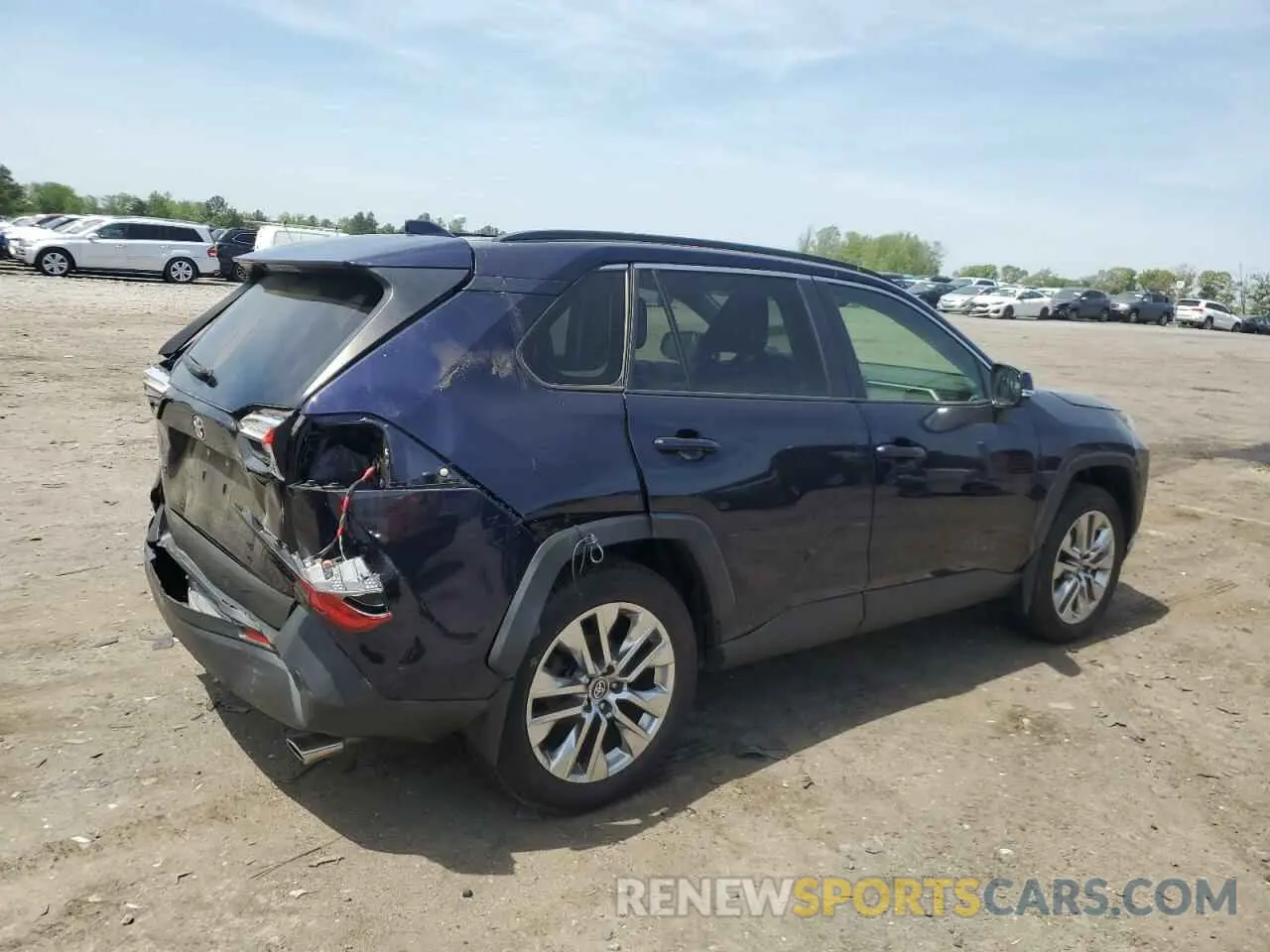 3 Фотография поврежденного автомобиля JTMA1RFV2MD072292 TOYOTA RAV4 2021