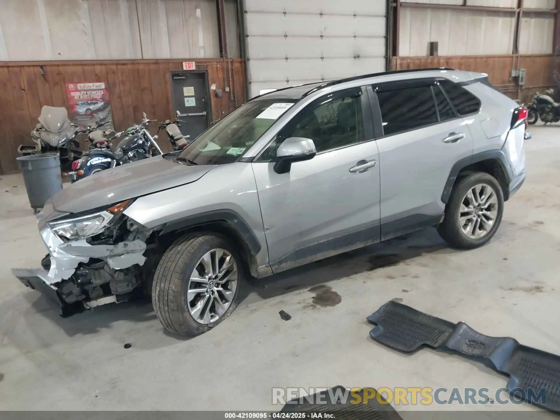 2 Photograph of a damaged car JTMA1RFV3MD075296 TOYOTA RAV4 2021
