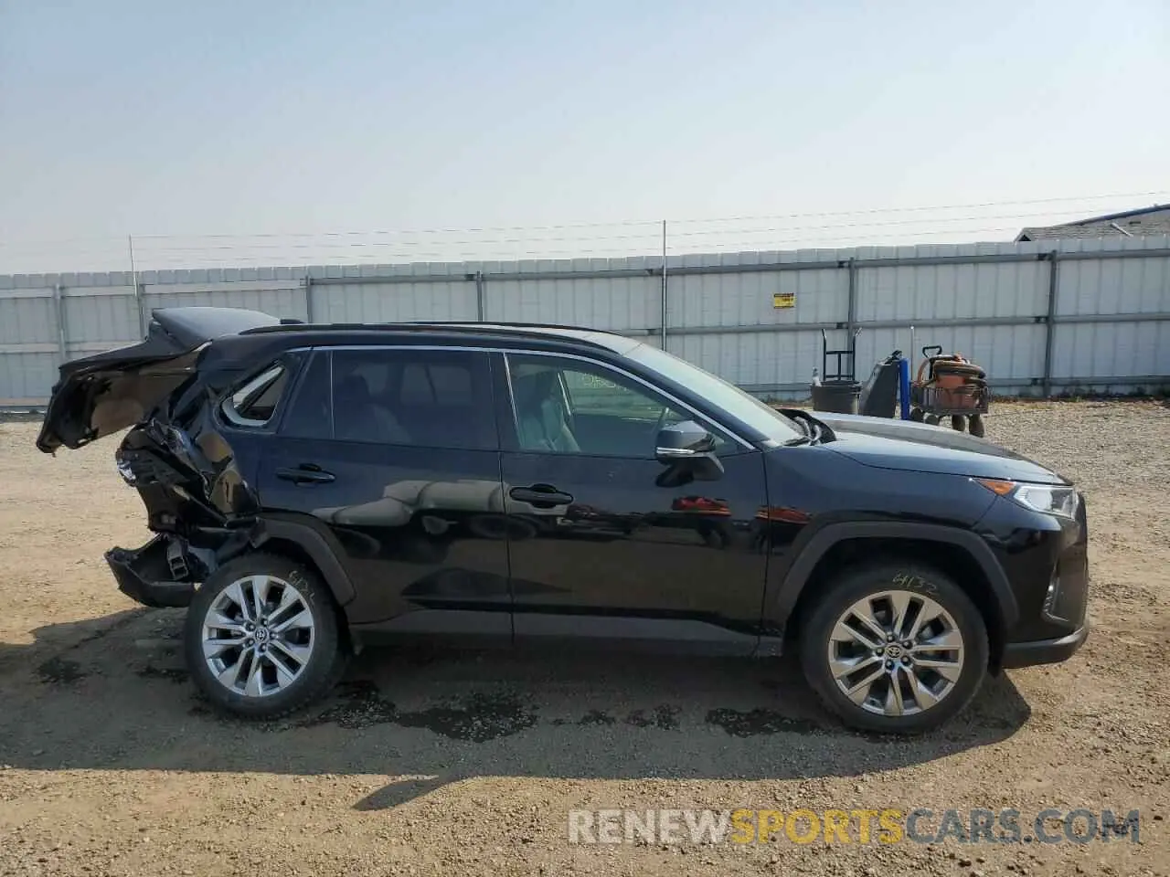 9 Фотография поврежденного автомобиля JTMA1RFV8MD069994 TOYOTA RAV4 2021