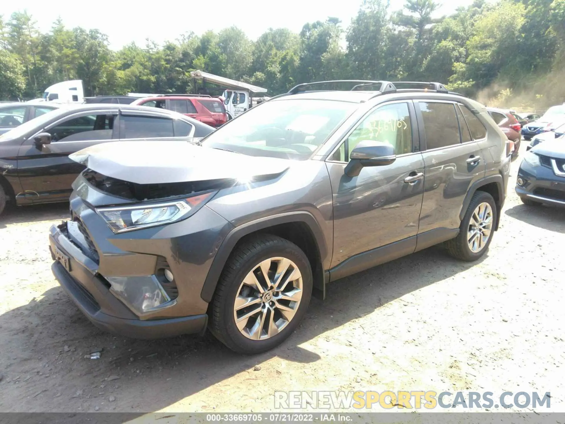 2 Photograph of a damaged car JTMA1RFV9MD069065 TOYOTA RAV4 2021
