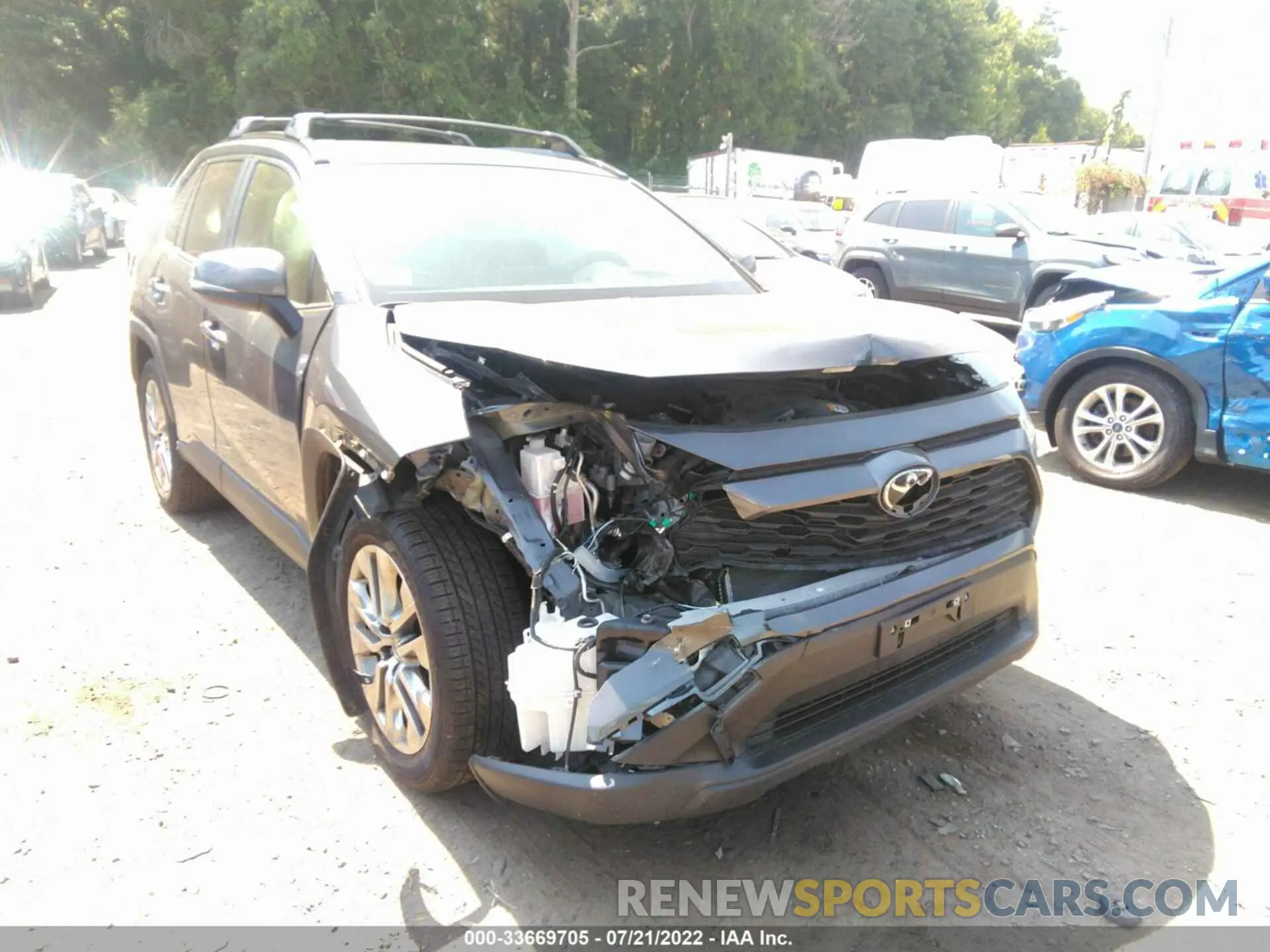 6 Photograph of a damaged car JTMA1RFV9MD069065 TOYOTA RAV4 2021