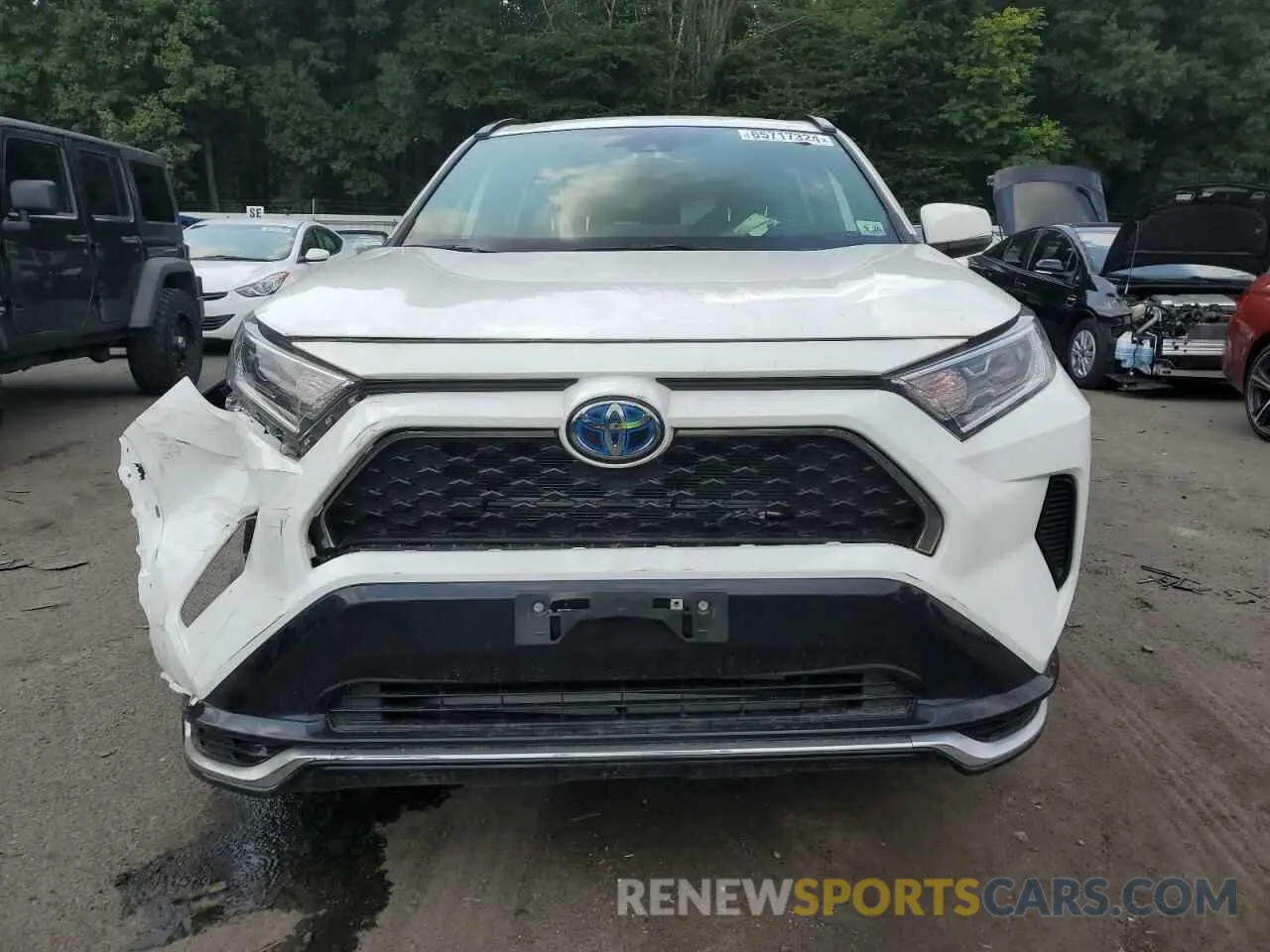 5 Photograph of a damaged car JTMAB3FV5MD053598 TOYOTA RAV4 2021