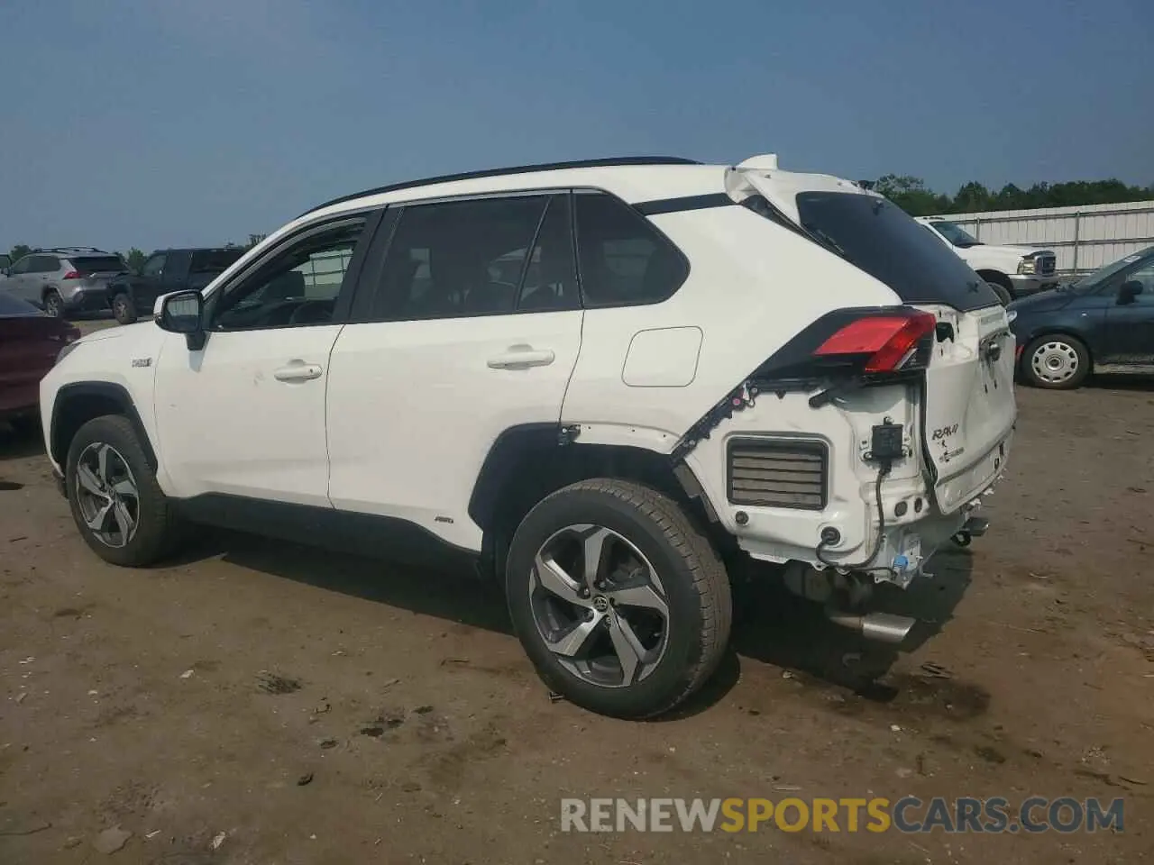 2 Photograph of a damaged car JTMAB3FV8MD023446 TOYOTA RAV4 2021
