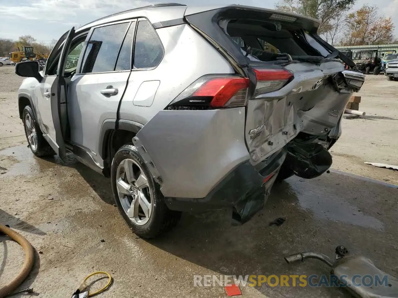 2 Photograph of a damaged car JTMB6RFV6MD012196 TOYOTA RAV4 2021