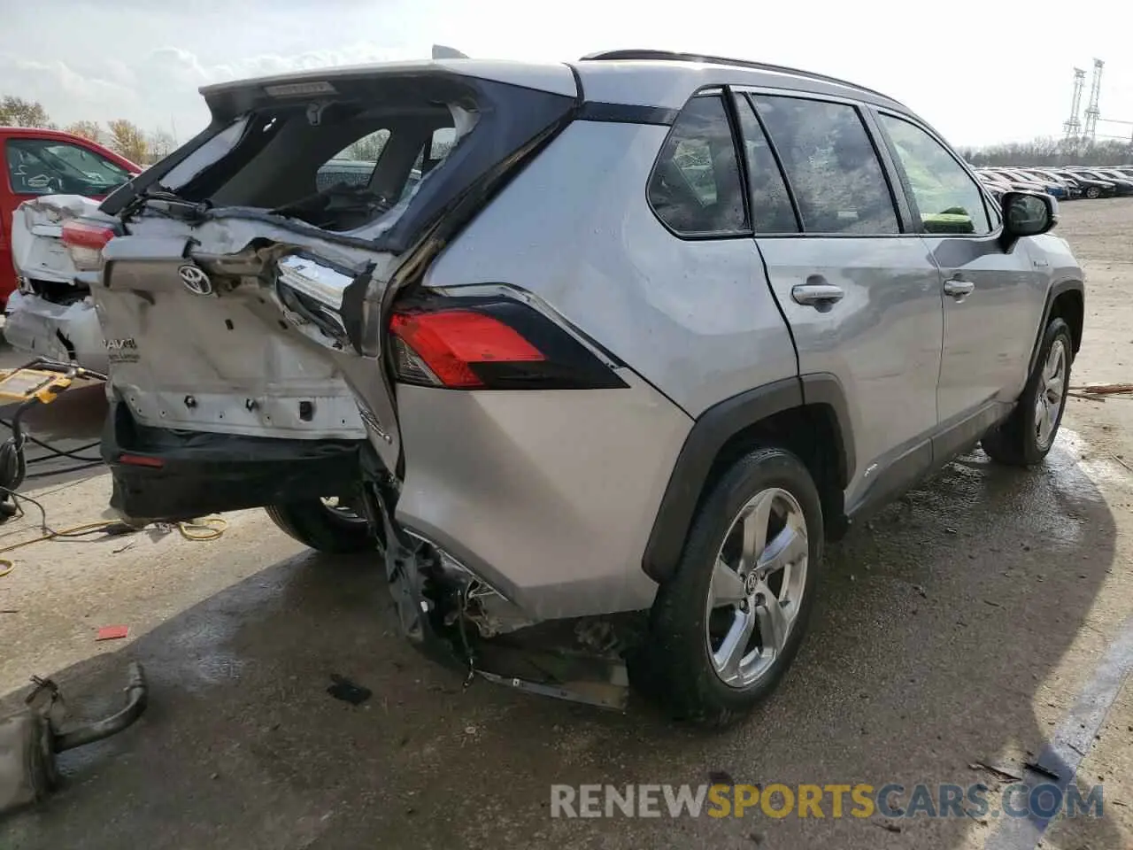 3 Photograph of a damaged car JTMB6RFV6MD012196 TOYOTA RAV4 2021