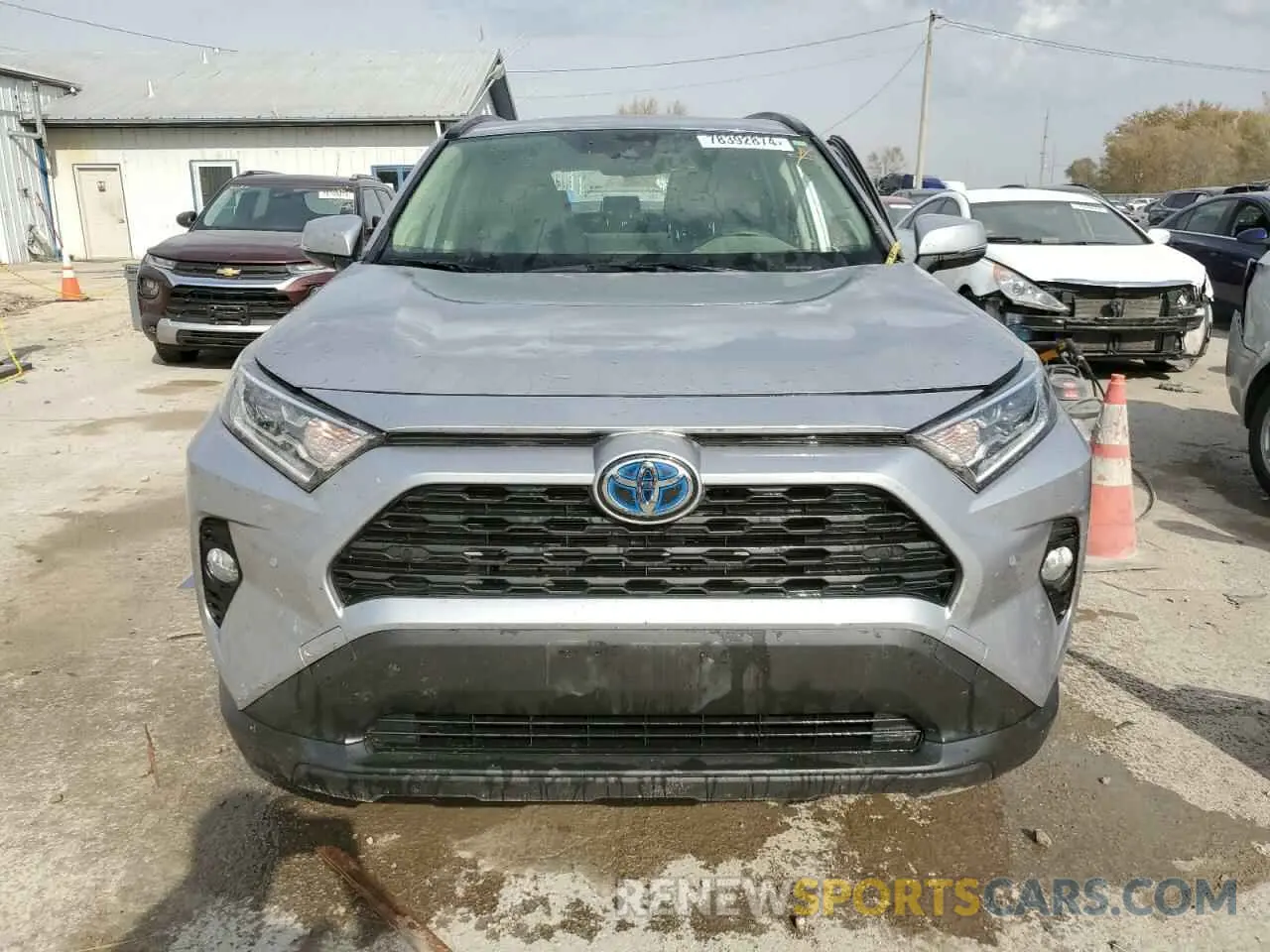 5 Photograph of a damaged car JTMB6RFV6MD012196 TOYOTA RAV4 2021