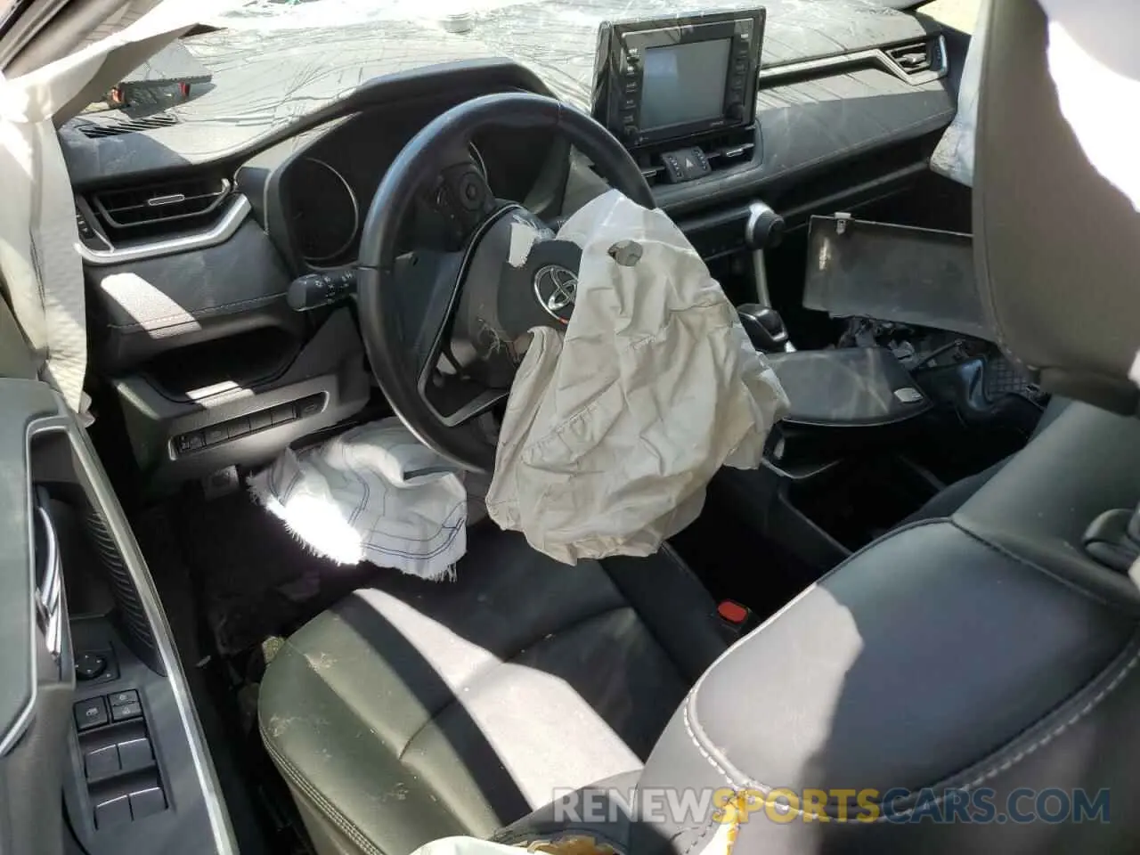 8 Фотография поврежденного автомобиля JTMC1RFV2MD064024 TOYOTA RAV4 2021