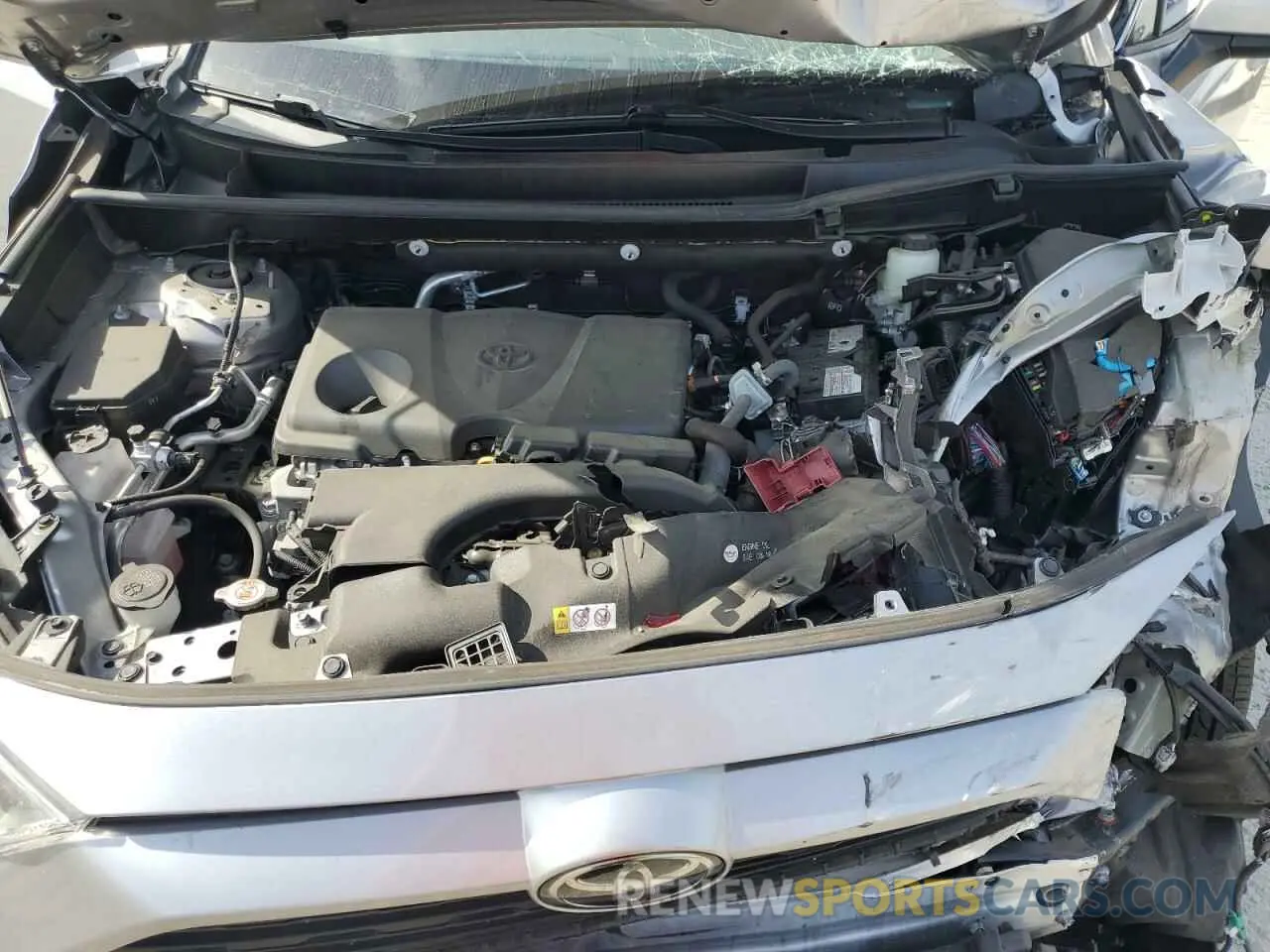 12 Photograph of a damaged car JTMC1RFV4MD080404 TOYOTA RAV4 2021
