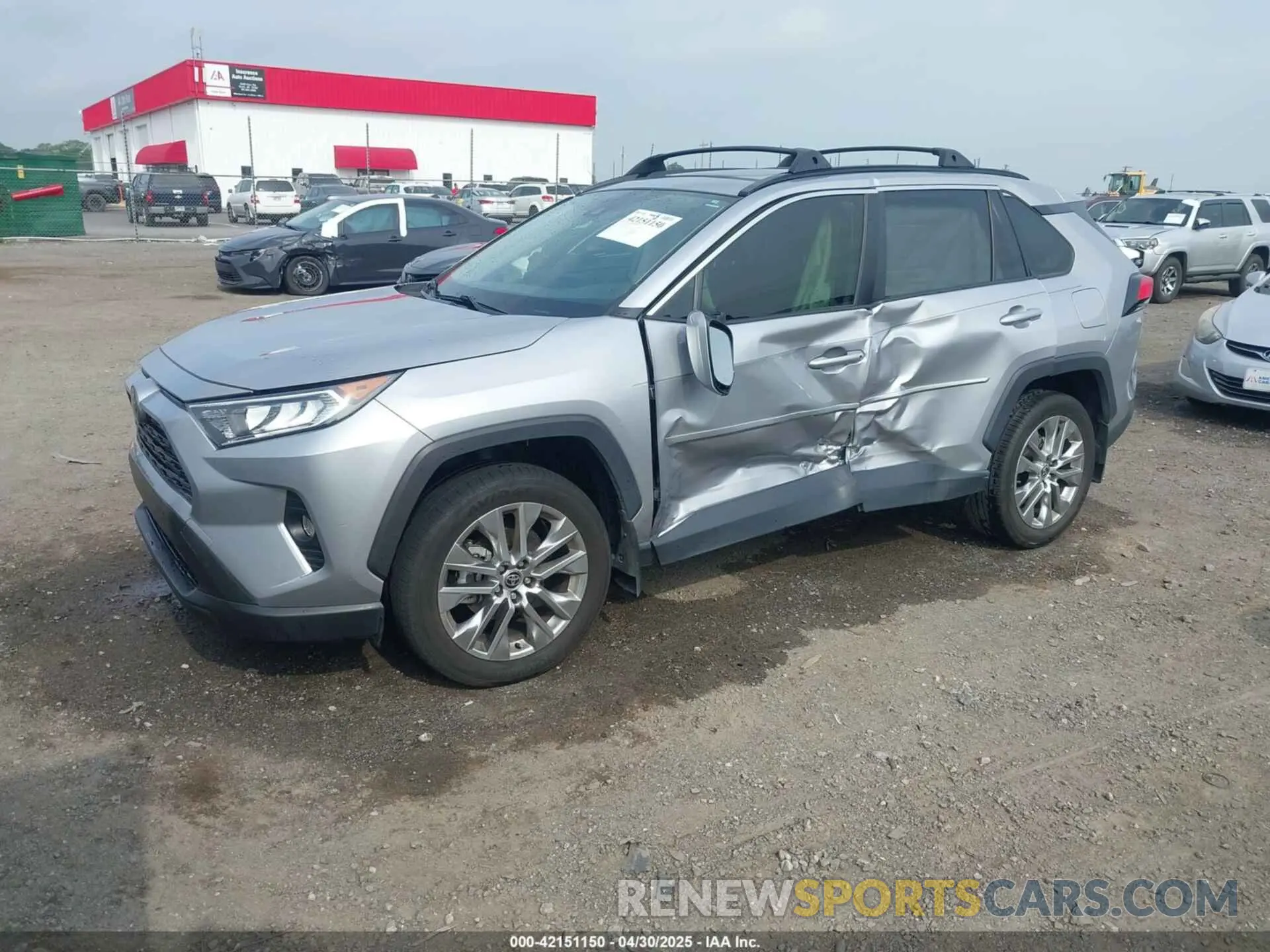 2 Photograph of a damaged car JTMC1RFV9MD522528 TOYOTA RAV4 2021
