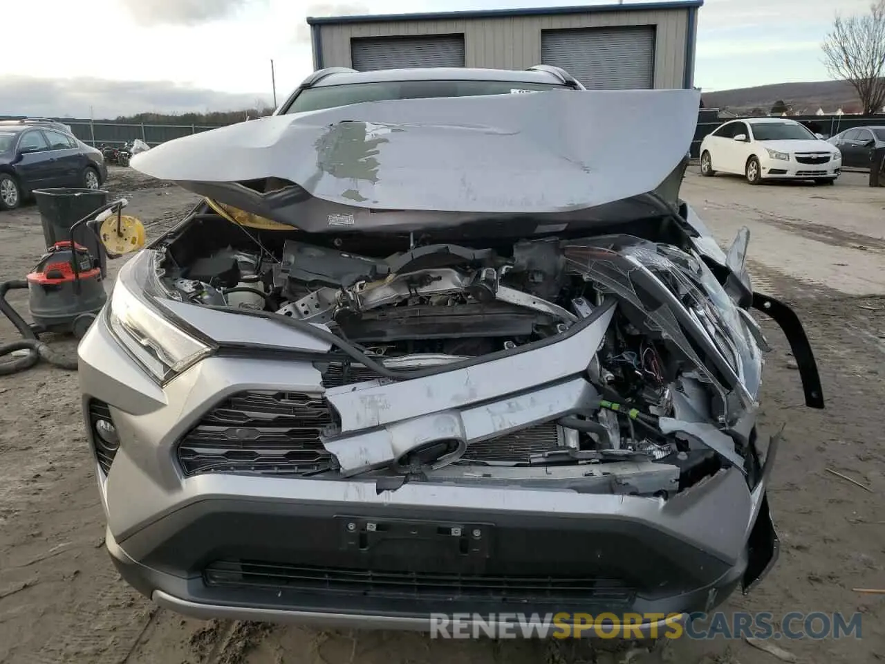 5 Фотография поврежденного автомобиля JTMD6RFV3MD033192 TOYOTA RAV4 2021