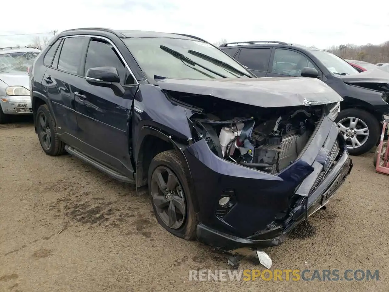 1 Фотография поврежденного автомобиля JTME6RFV1MJ003985 TOYOTA RAV4 2021