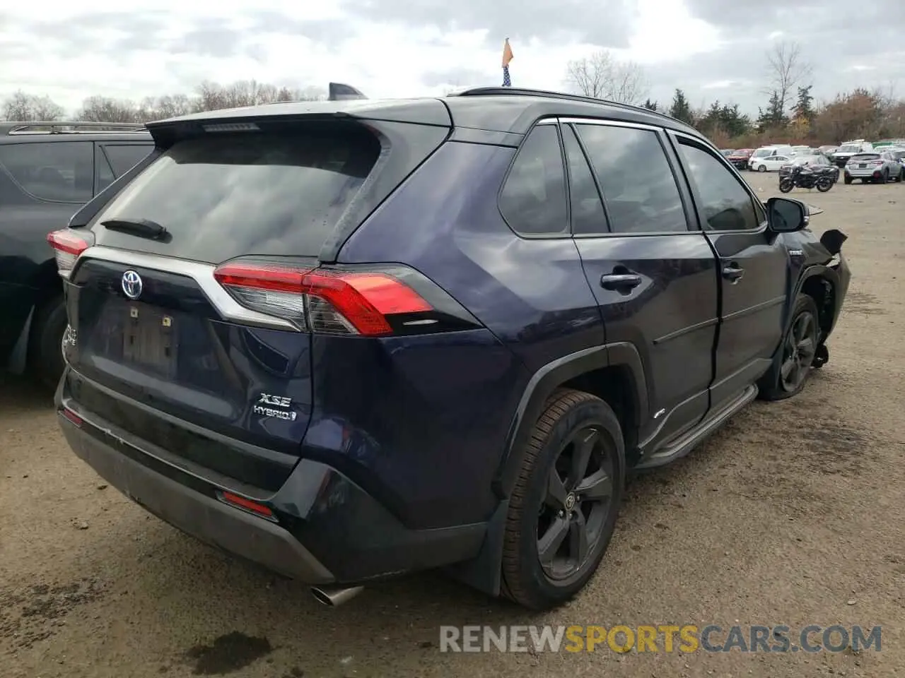 4 Фотография поврежденного автомобиля JTME6RFV1MJ003985 TOYOTA RAV4 2021