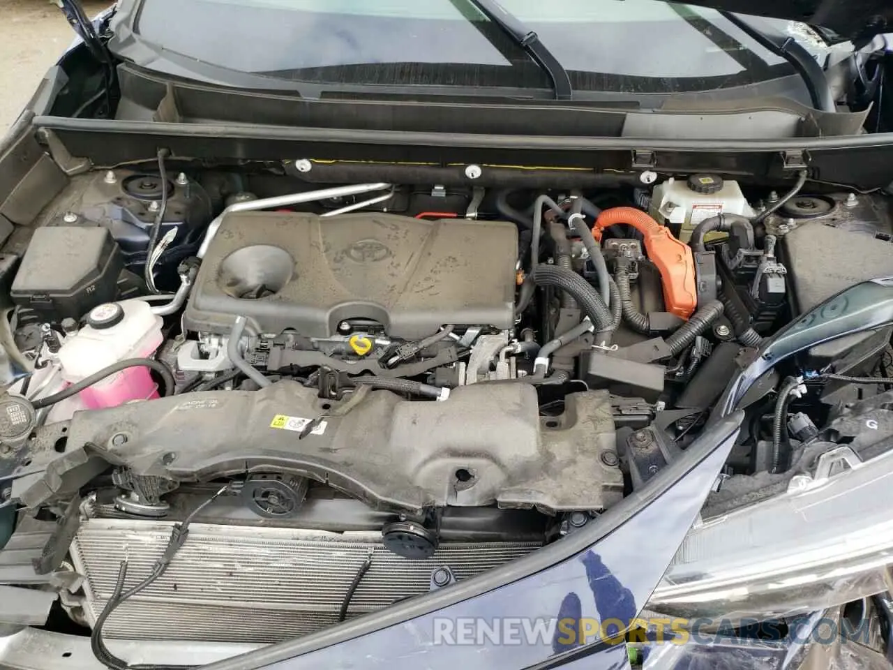 7 Фотография поврежденного автомобиля JTME6RFV1MJ003985 TOYOTA RAV4 2021