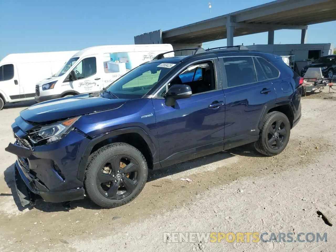 1 Фотография поврежденного автомобиля JTME6RFV4MJ006251 TOYOTA RAV4 2021