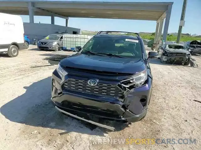 14 Фотография поврежденного автомобиля JTME6RFV4MJ006251 TOYOTA RAV4 2021
