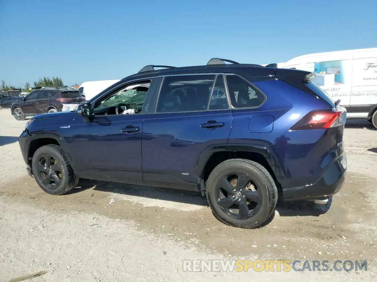 2 Фотография поврежденного автомобиля JTME6RFV4MJ006251 TOYOTA RAV4 2021