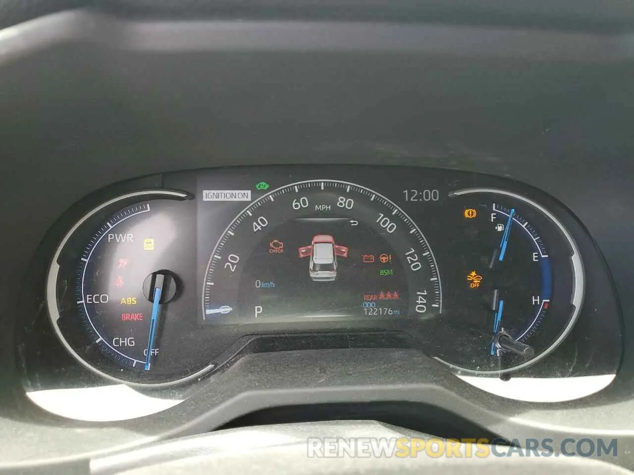 9 Фотография поврежденного автомобиля JTME6RFV4MJ006251 TOYOTA RAV4 2021