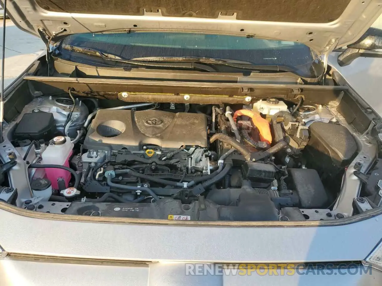 12 Фотография поврежденного автомобиля JTME6RFVXMD512021 TOYOTA RAV4 2021