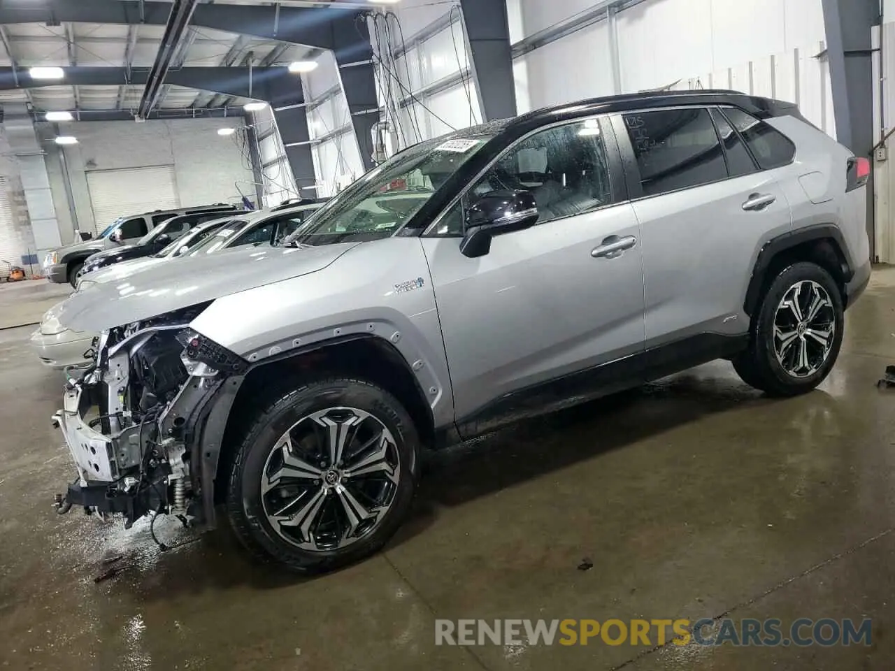 1 Photograph of a damaged car JTMEB3FV0MD073565 TOYOTA RAV4 2021