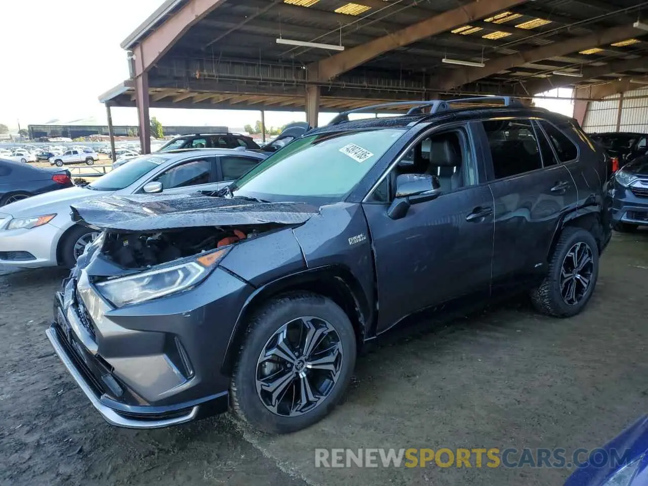 1 Фотография поврежденного автомобиля JTMEB3FV9MD071684 TOYOTA RAV4 2021