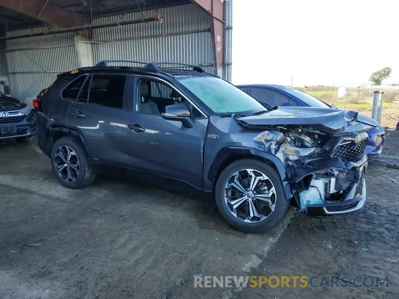 4 Фотография поврежденного автомобиля JTMEB3FV9MD071684 TOYOTA RAV4 2021