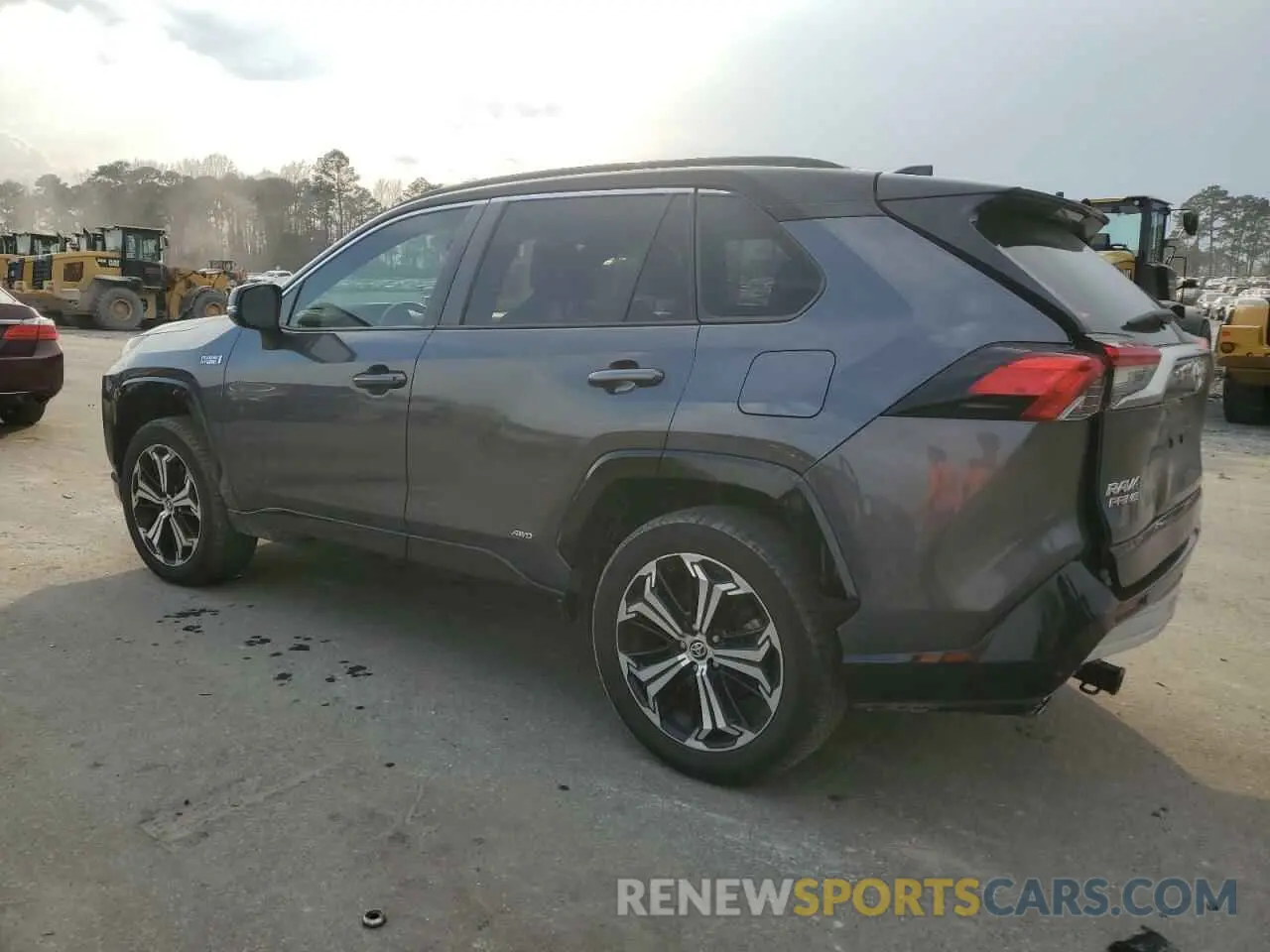 2 Photograph of a damaged car JTMEB3FVXMD023420 TOYOTA RAV4 2021