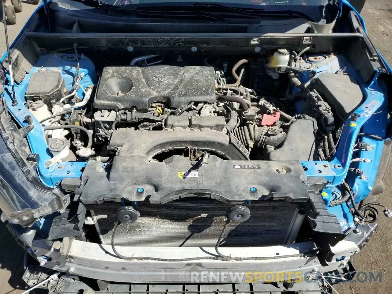 11 Фотография поврежденного автомобиля JTMF1RFV3MD078558 TOYOTA RAV4 2021