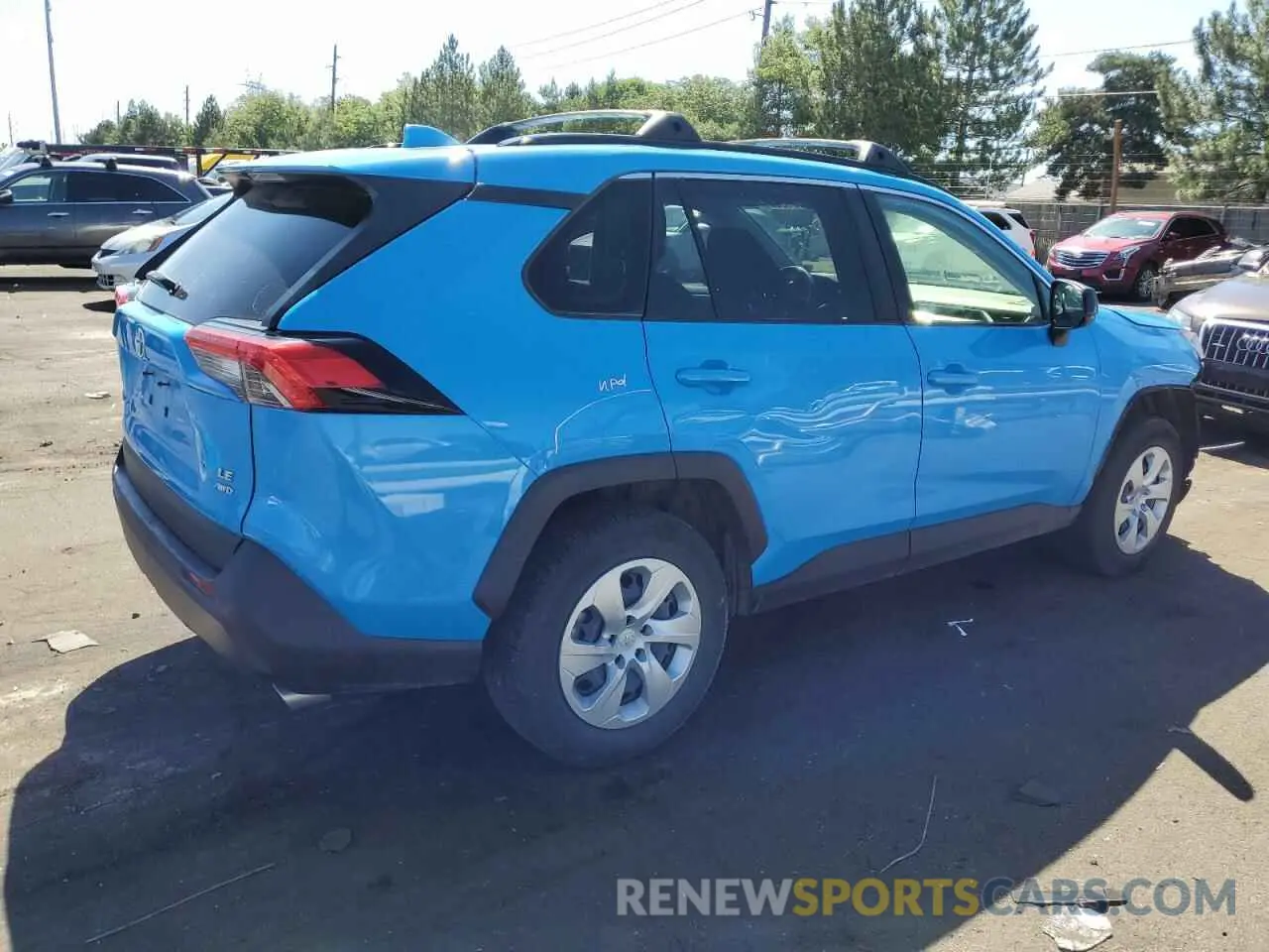 3 Фотография поврежденного автомобиля JTMF1RFV3MD078558 TOYOTA RAV4 2021