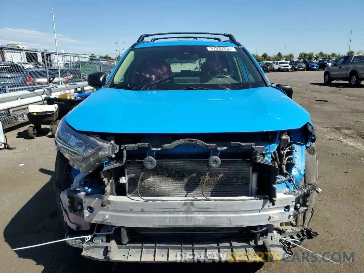 5 Фотография поврежденного автомобиля JTMF1RFV3MD078558 TOYOTA RAV4 2021